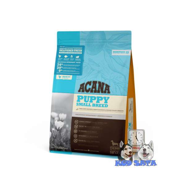 Acana H25 Puppy Small Breed 2kg
