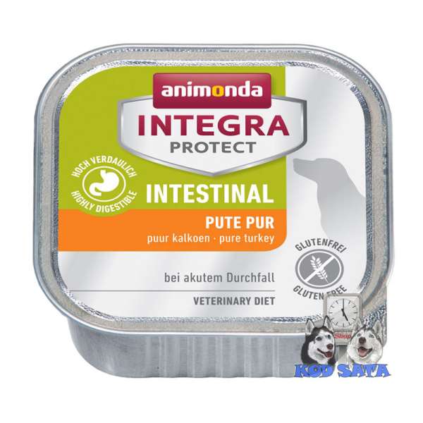 Animonda Integra Intestinal Pašteta Za Pse Sa Digestivnim Problemima, Čuretina 150g