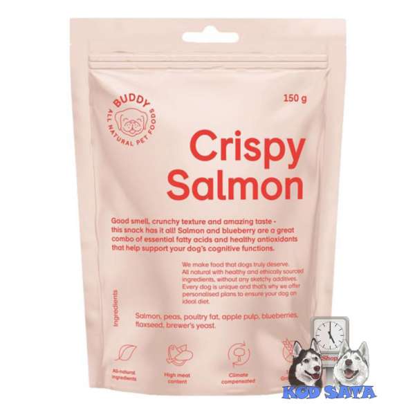 Buddy Poslastice Za Pse, Crispy Salmon 150g
