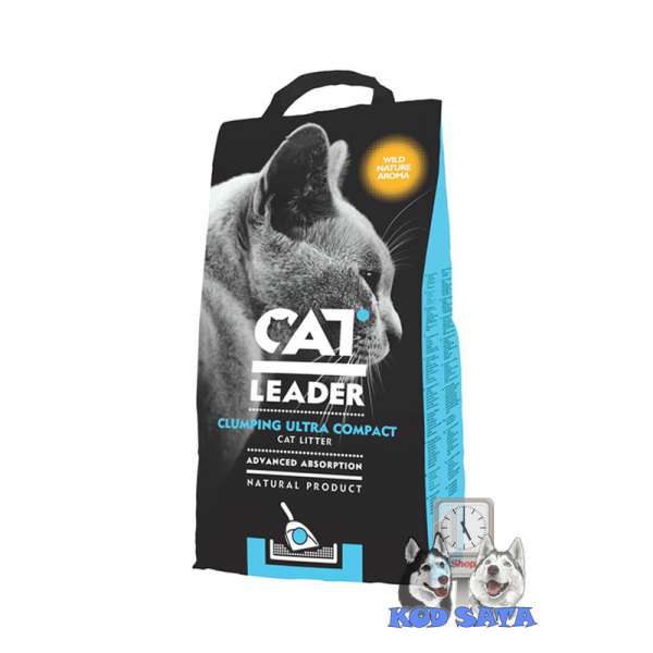 Cat Leader Clumping Ultra Compact Wild Nature 5kg