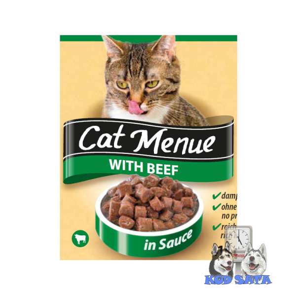 Cat Menue Govedina 415g