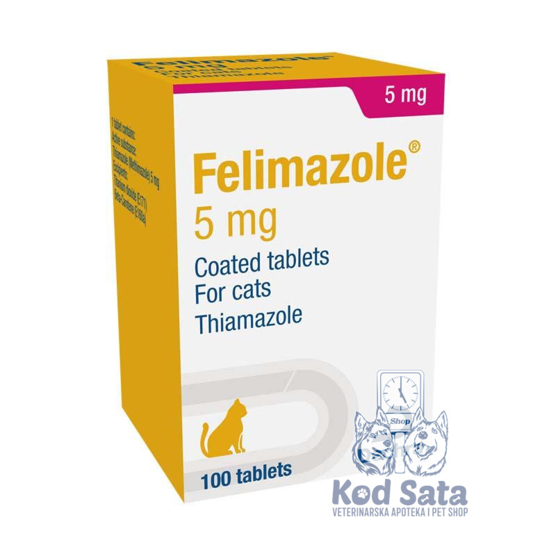 Dechra Felimazole, Lek za Mačke sa Hipertireozom 5mg