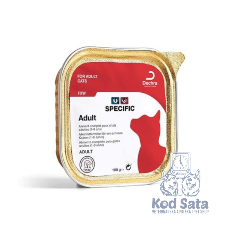 Dechra Specific Adult Vlažna Hrana Za Odrasle Mačke 100g