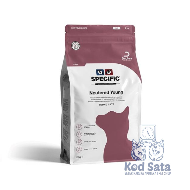 Dechra Specific Neutered Young - Hrana Za Sterilisane Mačiće 400g