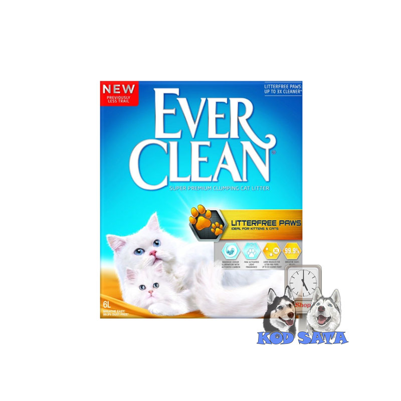 Ever Clean Letterfree paws 6l