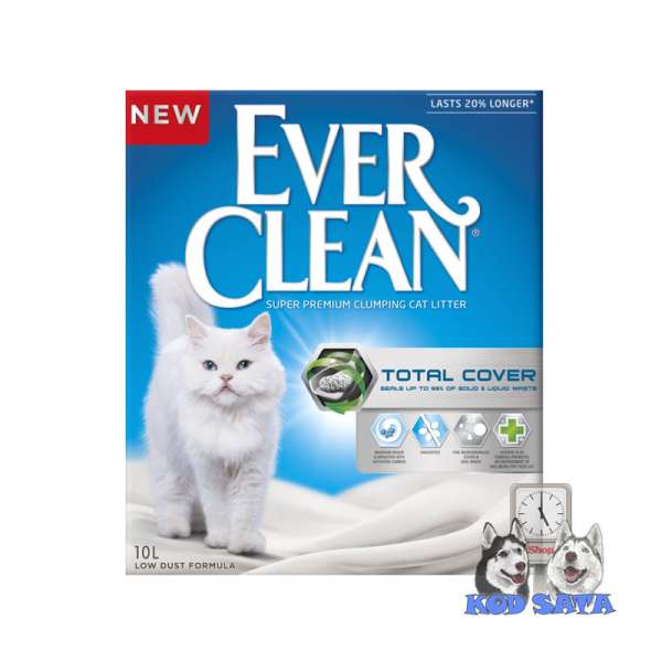 Ever Clean Posip Za Mačke Total Cover 10l