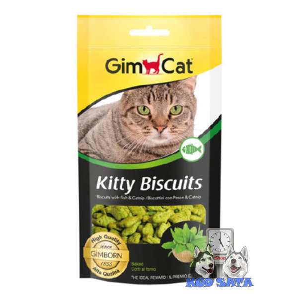 GimCat Biskviti Za Mačke Od Mačije Trave 40g