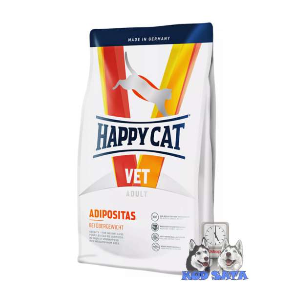 Happy Cat VET Adipositas, DIjeta Za Gojazne Mačke 1,4kg