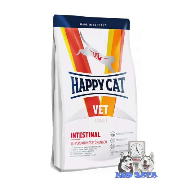 Happy Cat VET Intestinal, DIjeta Za Gastrointestinalne Probleme Za Mačke 1,4kg