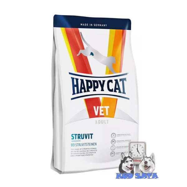 Happy Cat VET Struvit, DIjeta Za Mačke Za Rastvaranje Struvitnog Kamenja 1,4kg