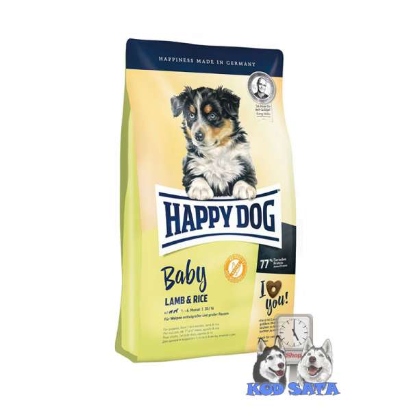 Happy Dog Baby Jagnjetina i Pirinač 10kg