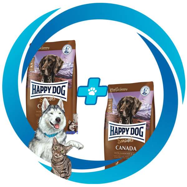 Happy Dog Canada 12.5kg(2kom) 