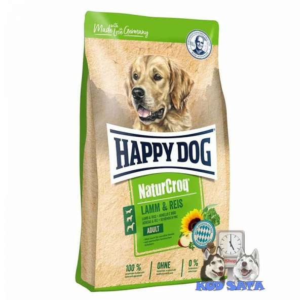 Happy Dog Naturcroq Hrana Za Pse, Jagnjetina-Pirinač 15kg