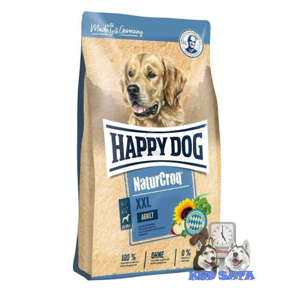 Happy Dog Naturcroq XXL, Hrana Za Pse Velikih Rasa 15kg