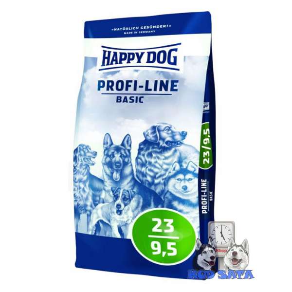 Happy Dog Profi-Line Hrana Za Pse, Basic 23/9,5 20kg