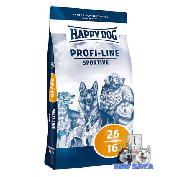 Happy Dog Profi-Line Hrana Za Pse, Sportive 26/16 20kg