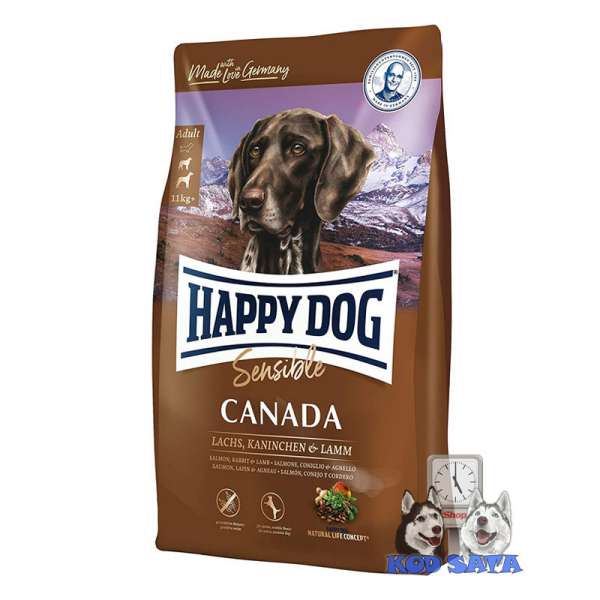 Happy Dog Sensible Canada Hrana Za Pse Losos, Zec, Jagnje