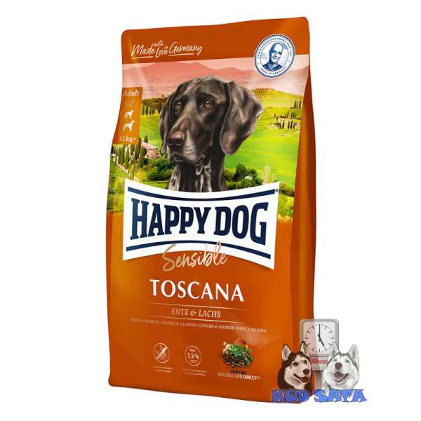 Happy Dog Sensible Toscana Hrana Za Pse Pačetina i Losos