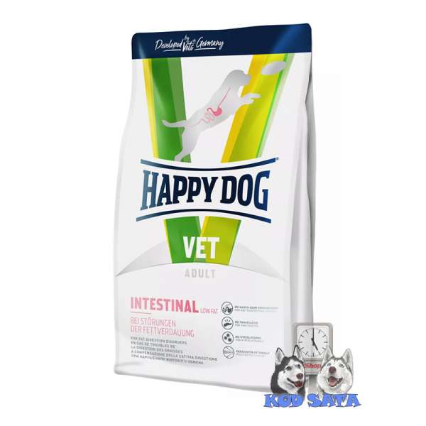 Happy Dog VET Intestinal Low Fat, DIjeta Za Gastrointestinalne Probleme i Oboljenja Pankreasa