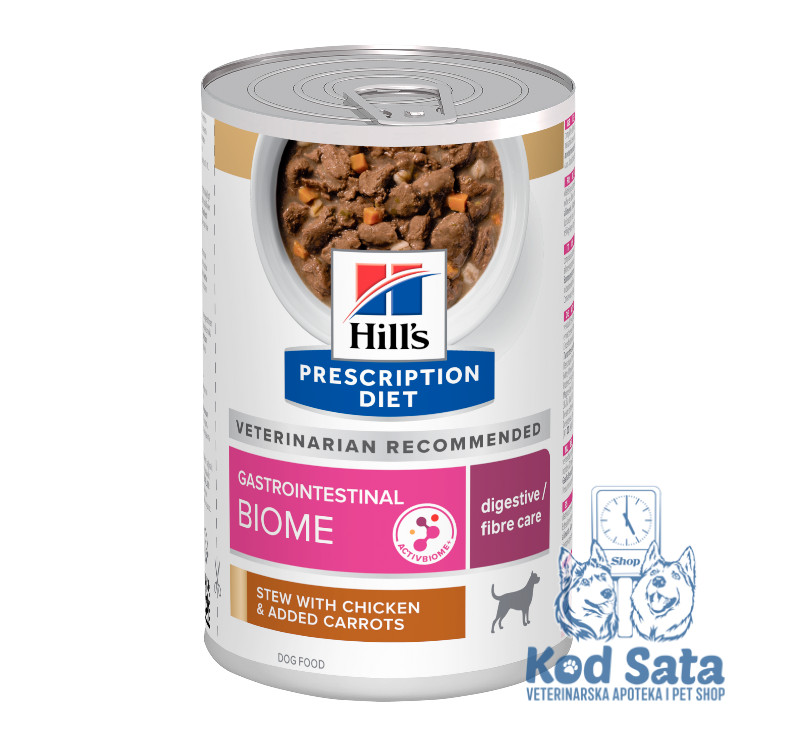 Hills GI Biom, Konzerva Za Pse Nega Digestivnog Trakta, Čorba Piletina i Povrće