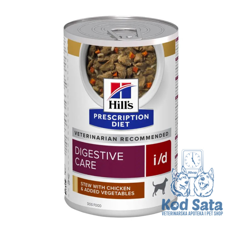 Hills I/D Digestive, Konzerva Za Pse Za Negu Digestivnog Trakta Piletina i Povrće