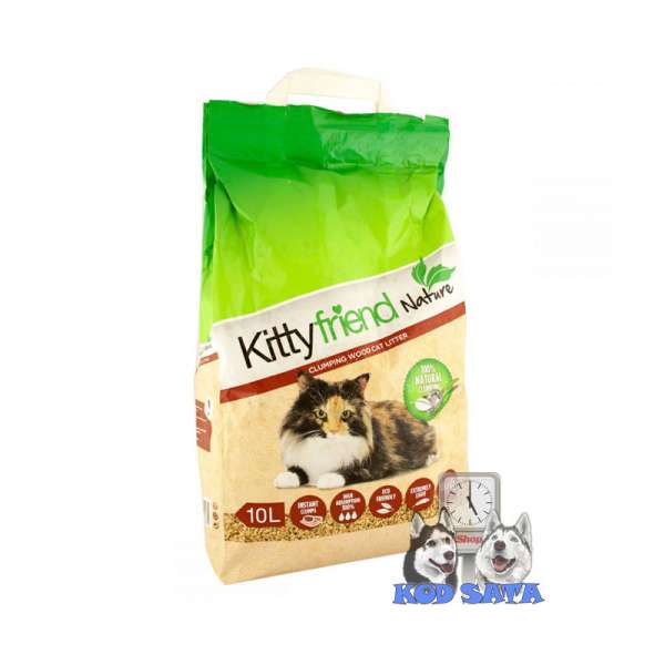 Kitty Friend Nature Clumping Posip 10l