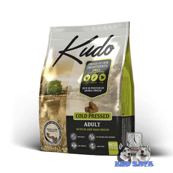 Kudo Grain Free Medium&Maxi Adult Piletina 7,5kg