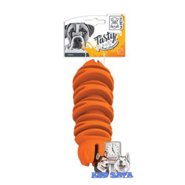 M-Pets Tasty Venus Igračka Za Pse, Narandžasta 14,7cm