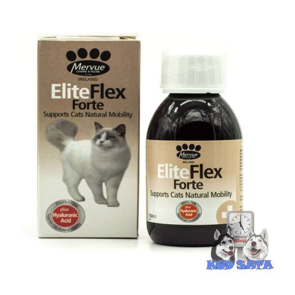 Mervue EliteFlex Forte Sirup Za Mačke, Za Probleme Sa Zglobovima 150ml