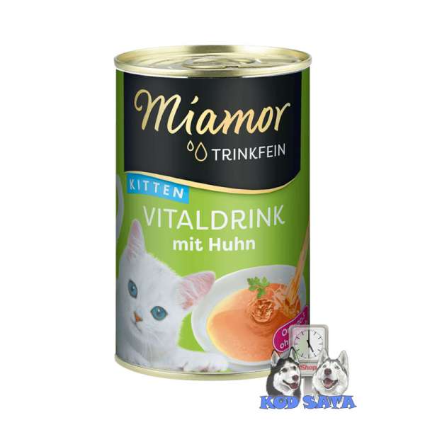 Miamor Vitaldrink Kitten Piletina 135ml
