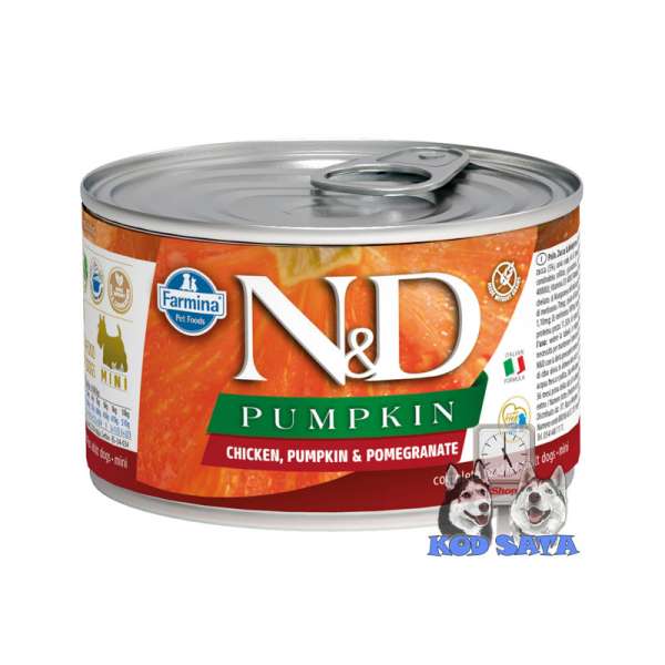N&D Pumpkin Piletina i Nar 140g