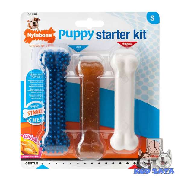 Nylabone Puppy Chew Starter Kit S