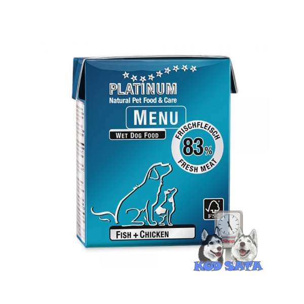Platinum Menu Fish&Chicken 375g