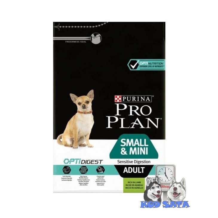 Pro Plan Hrana Za Pse, Small&Mini Sensitive Digestion Jagnjetina 3kg