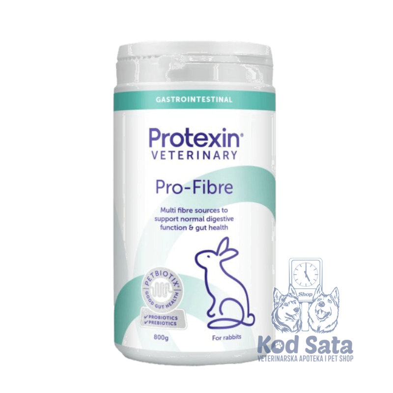 Protexin Pro-Fibre Rabbit, Vlakna i Probiotik Za Zečeve 800g