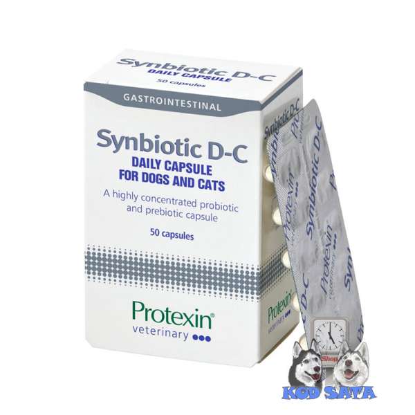 Protexin Synbiotic Probiotik Za Pse I Mačke 50kaps.