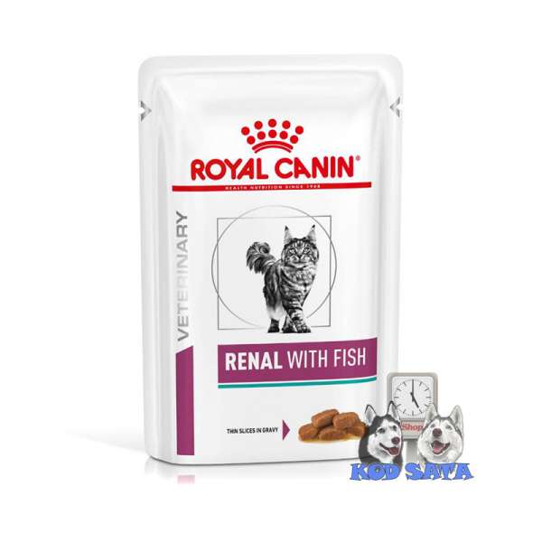 Royal Canin Renal, Sos Za Mačke Sa Bubrežnim Problemima, Riba 85g