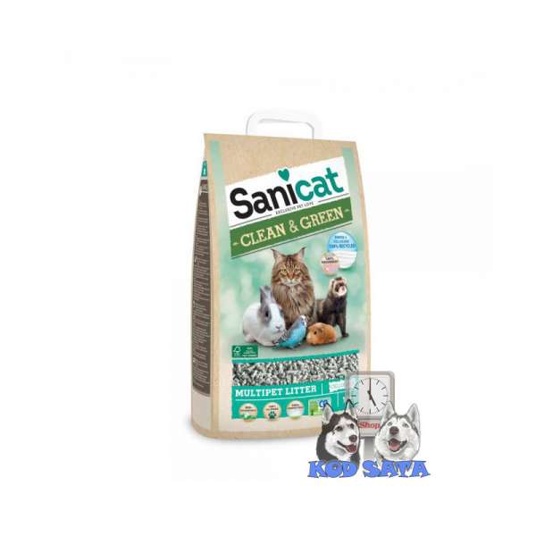 Sanicat Clean & Green Cellulose Posip 10l