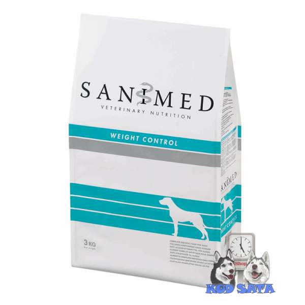 Sanimed Weight Control, Veterinarska Dijeta Za Pse 12,5kg