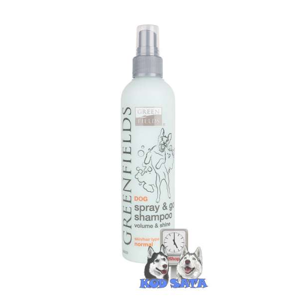 Greenfields Spray&Go Šampon Za Suvo Pranje 250ml