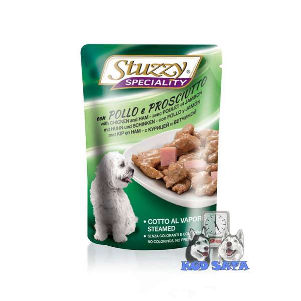 Stuzzy Speciality Dog Piletina i Šunka (100g x 6)