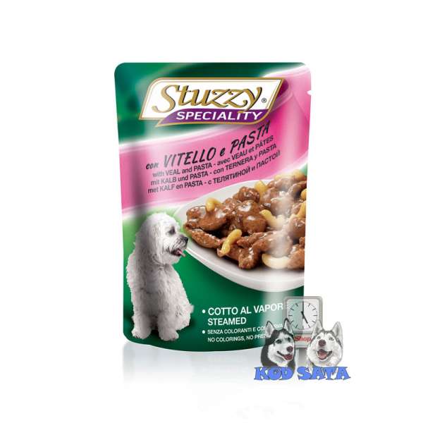 Stuzzy Speciality Dog Teletina i Pasta (100g x 6)