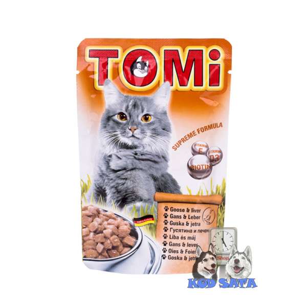 Tomi Sos Za Mačke Guska i Jetra 100g