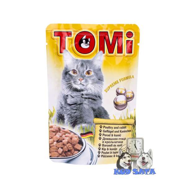 Tomi Sos Za Mačke Živina i Zečetina 100g