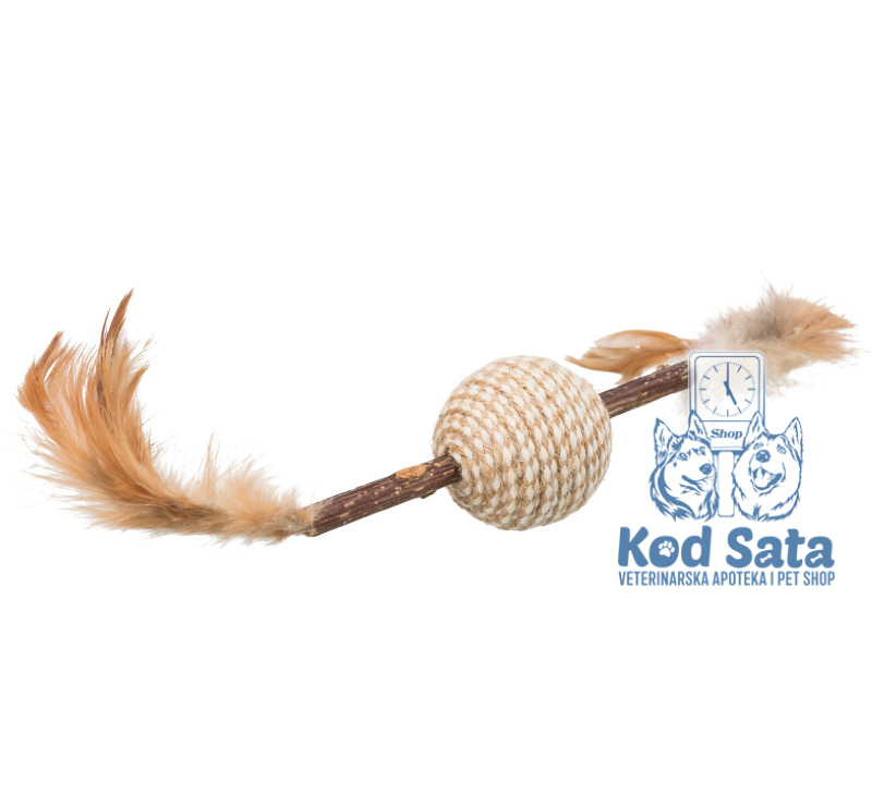 Trixie - Matatabi Igračka Za Mačke Sa Perijem 20cm 