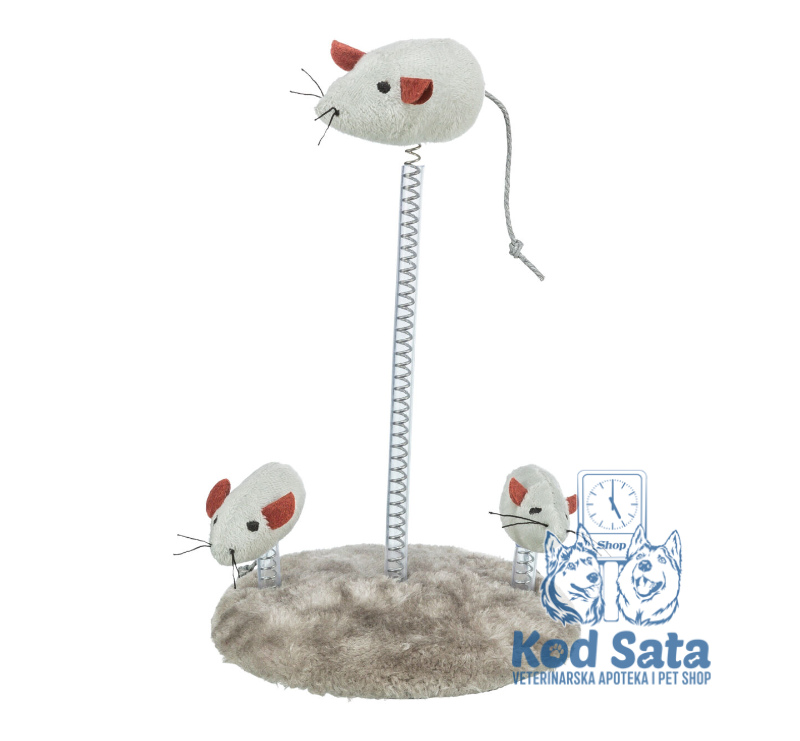 Trixie - Mišija Familija Na Federima Za Mačke 15x22cm