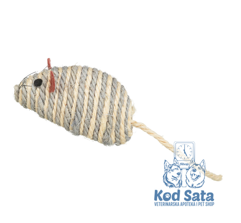 Trixie - Sisal Miš Igračka Za Mačke 10cm