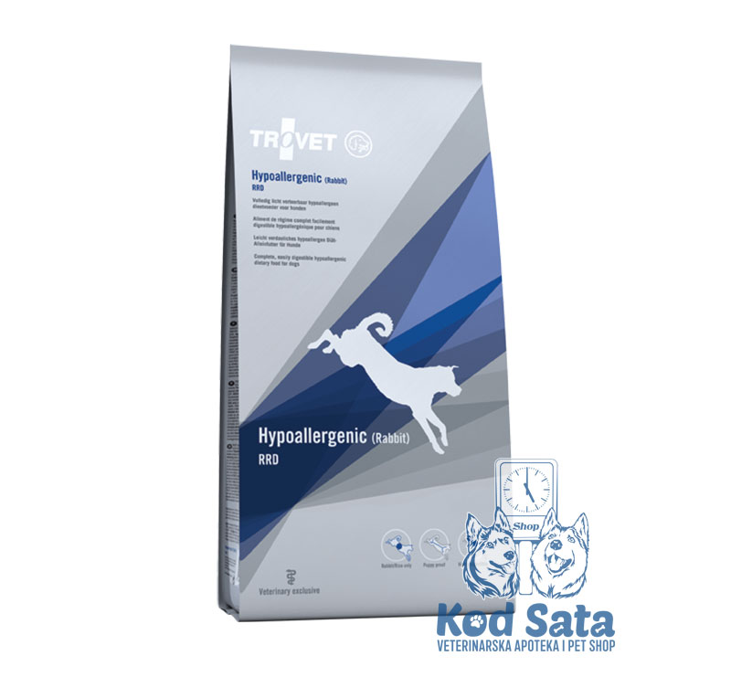 AKCIJA! Trovet Veterinarska Dijeta Za Pse, Hypoallergenic Zečetina 3kg