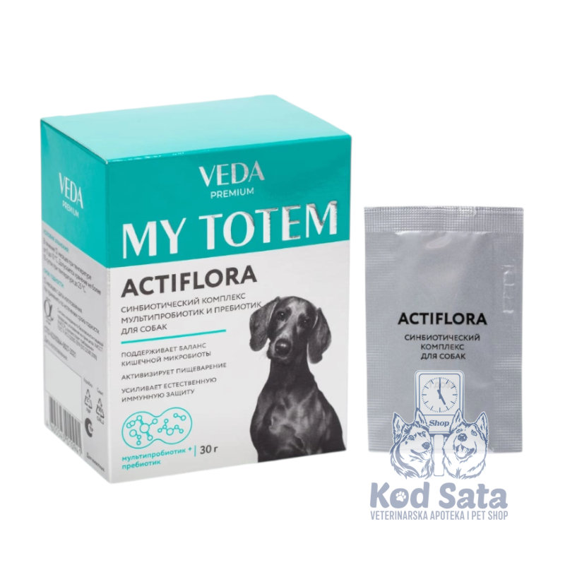 VEDA My Totem Actiflora, Sinbiotik Probiotik i Prebiotik Za Pse