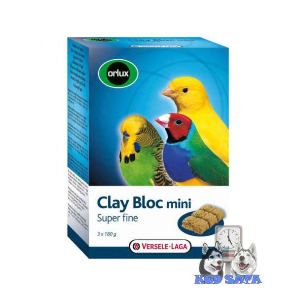 Versele Laga Orlux Clay Bloc Mini 3x180g